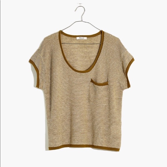 Madewell Watermoor Short Sleeve Sweater - Picture 3 of 4